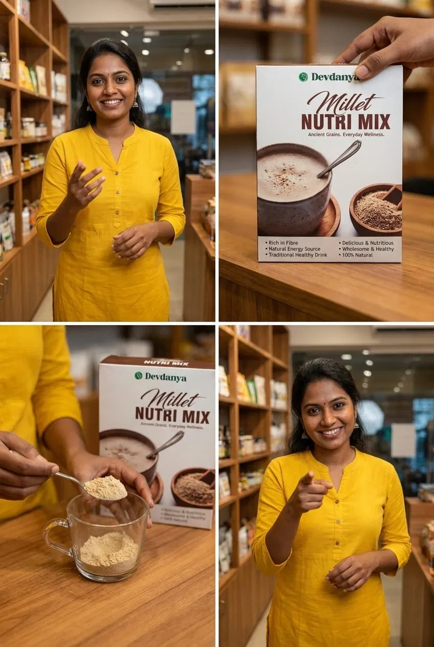 Devdanya Millet Nutri Mix (400g) — view 3