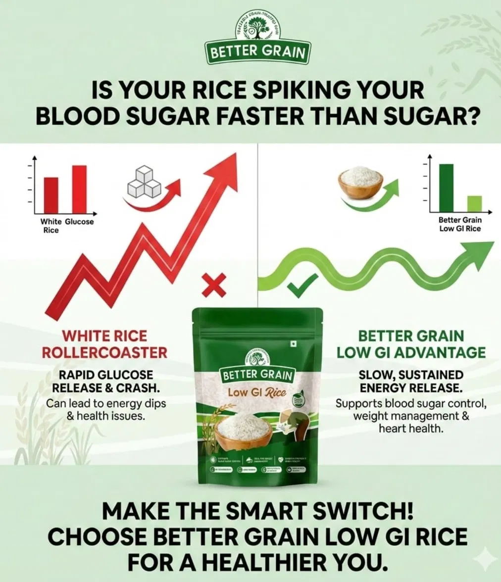 Better Grain Low GI Rice (1kg) — view 5