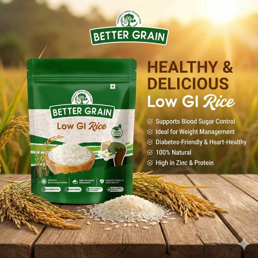 Better Grain Low GI Rice (1kg) — view 9
