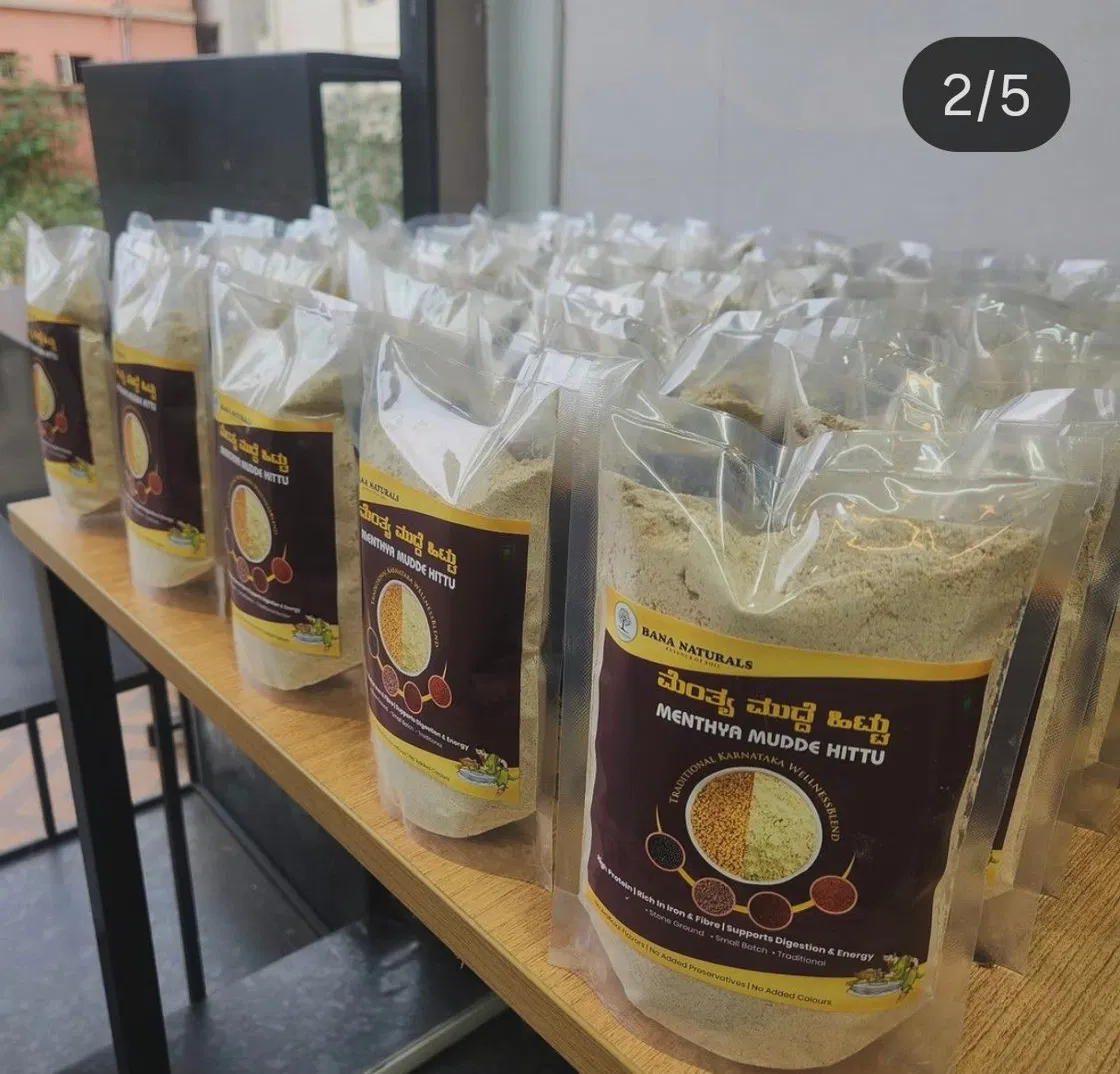 Bana Naturals Menthya Mudde Hittu (500g) — view 2