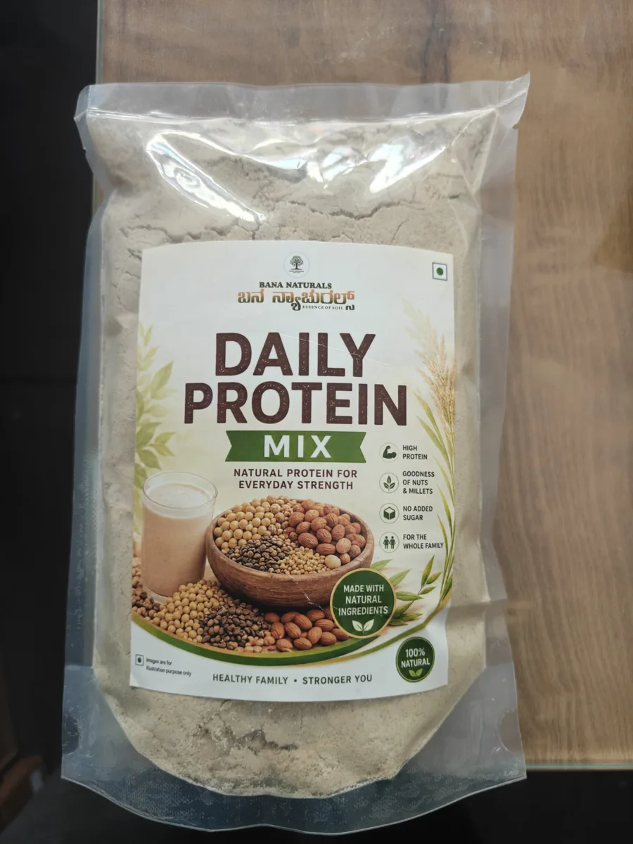 Bana Naturals Daily Protein Mix (500g) — view 4