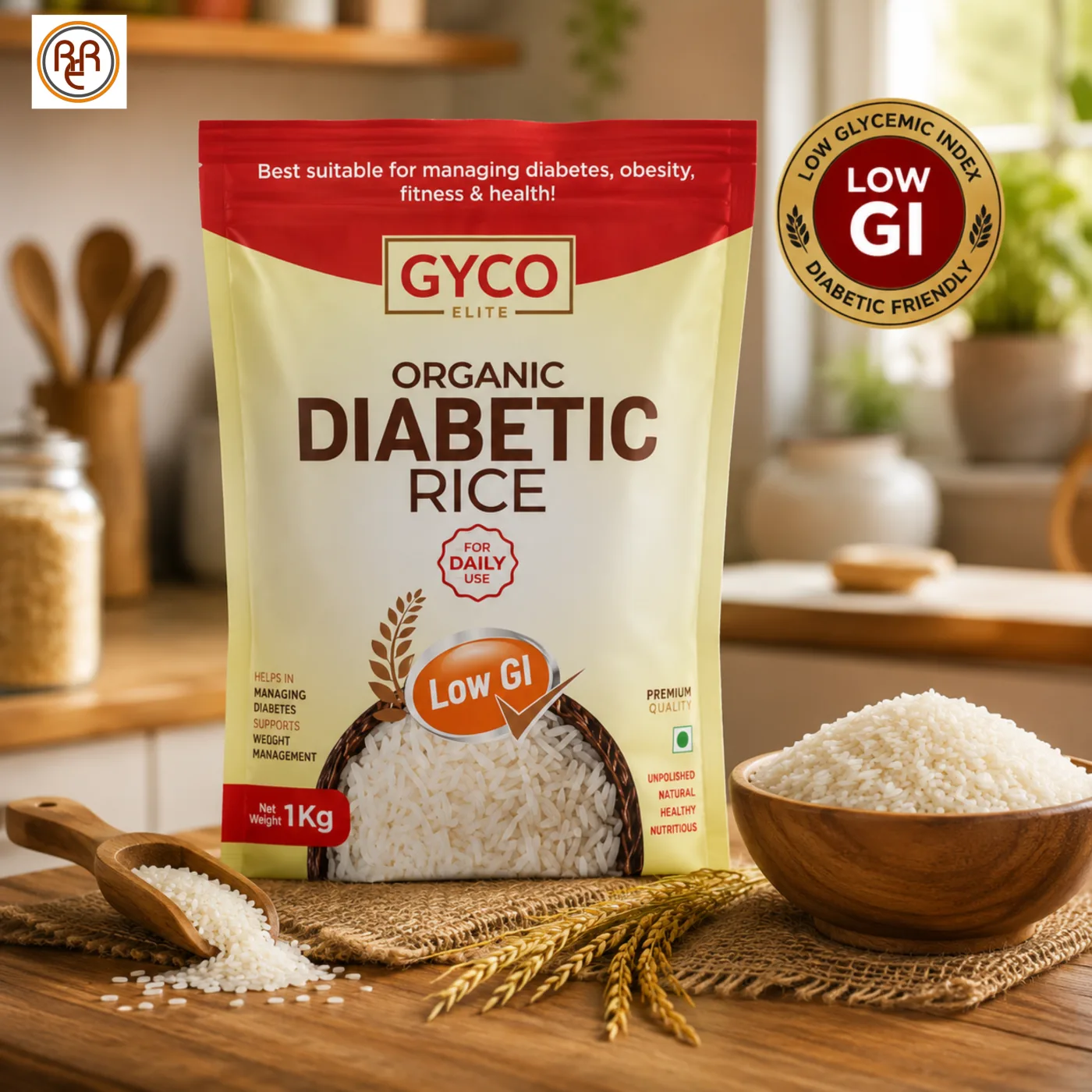 GYCO Elite  Diabetic Rice (1kg)
